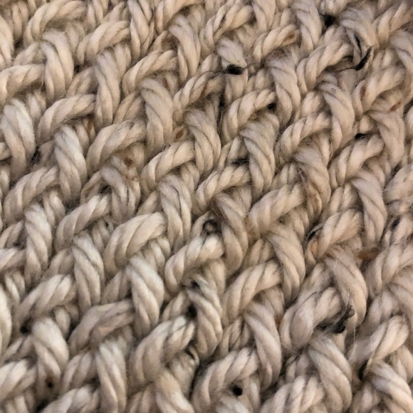 Cream Knit Infinity Scarf - Picture 3 of 4
